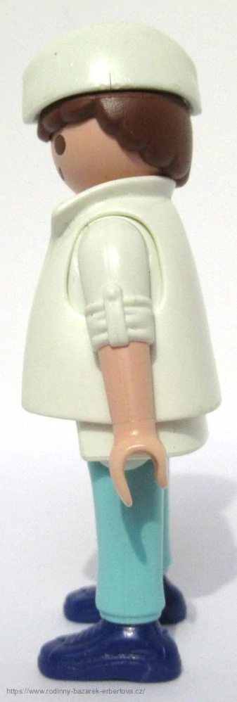 PLAYMOBIL figurka Pán prodavač zmrzlinář + čepice