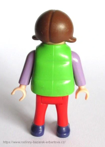 PLAYMOBIL figurka dítě holčička Holka blondýnka  vesta