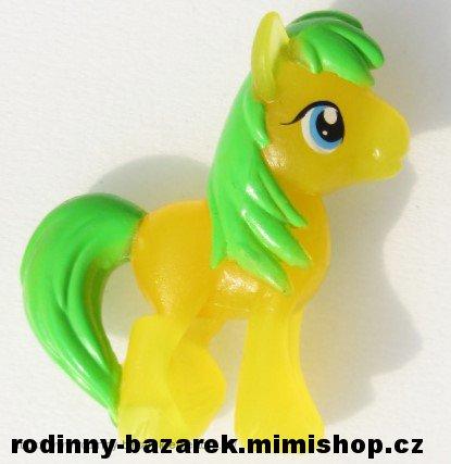 MY LITTLE PONY malý Kůň Poník MLP Earth Colt - Mosely Orange průsvitný č.2