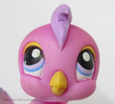 Littlest Pet Shop pták papoušek Kakadu LPS 372