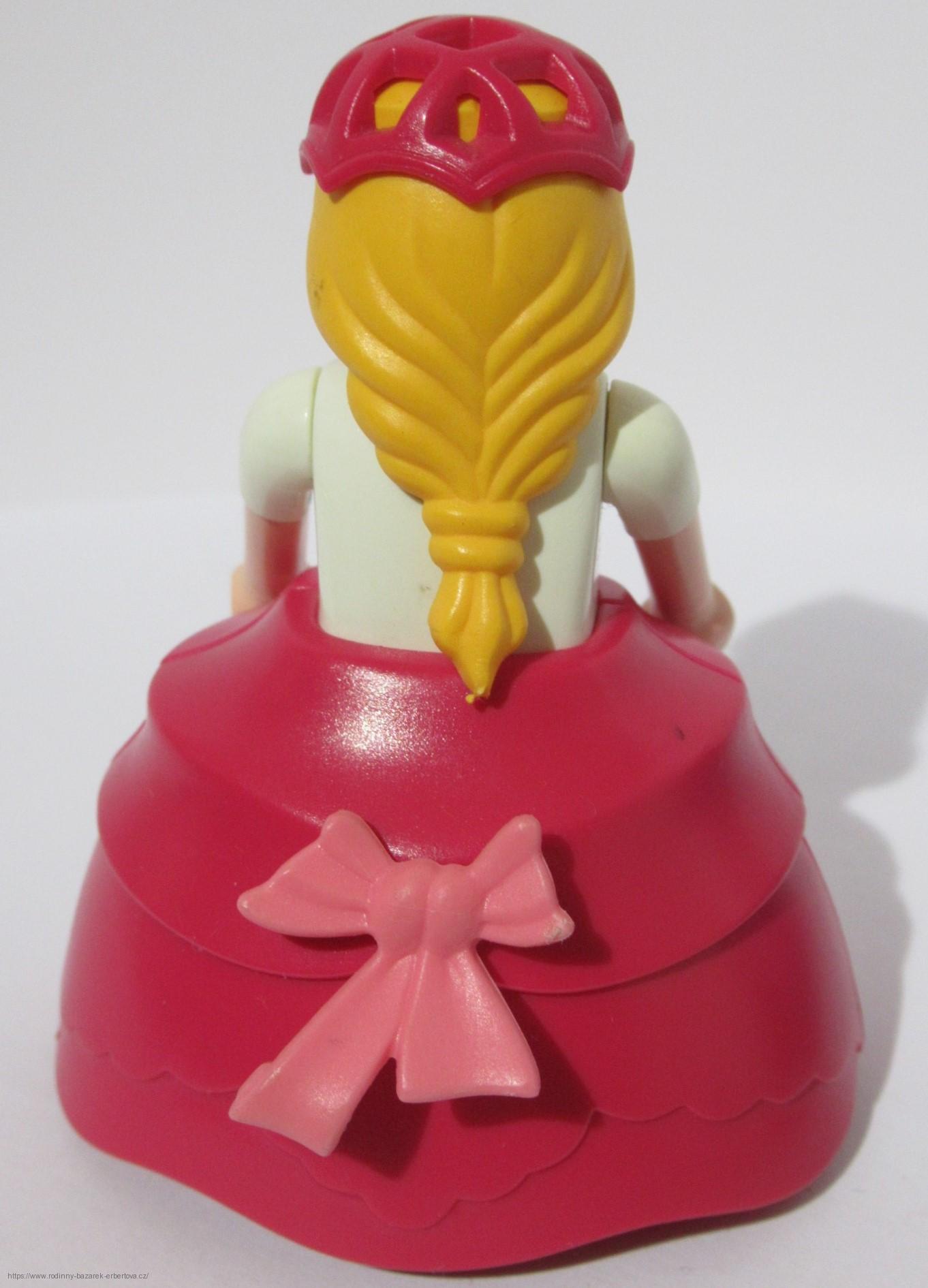 PLAYMOBIL figurka Paní Princezna Královna  + sundavací sukně  + náhrdelník