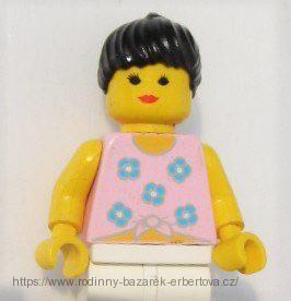 LEGO City Člun + figurka Paní ze setu 1761 