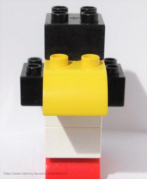 LEGO DUPLO 10x kostka Penguin Set 1739 Tučňák