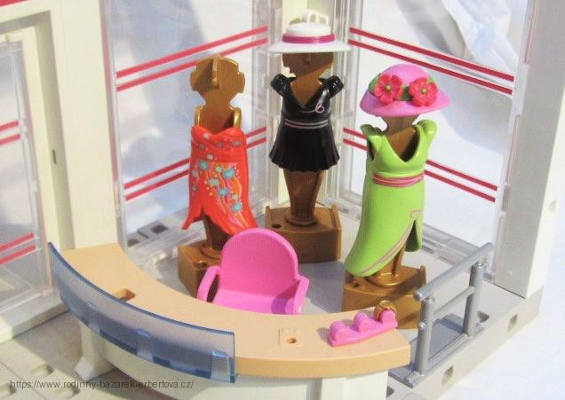 PLAYMOBIL Obchod  ze setu 5486 ROZŠÍŘENÍ Módní butik 