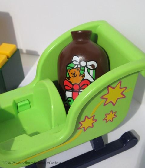 PLAYMOBIL 123 z Adventního kalendáře  Santa Claus na saních 
