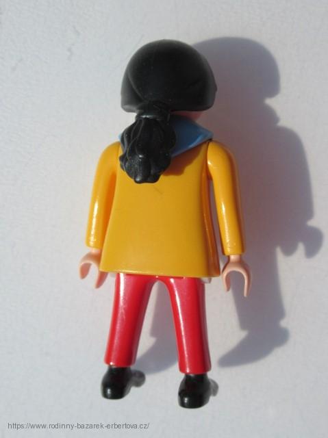 PLAYMOBIL figurka Paní bunda šátek
