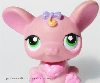 LITTLEST PET SHOP myšička myš Rat Krysa LPS 116 + šedý magnet