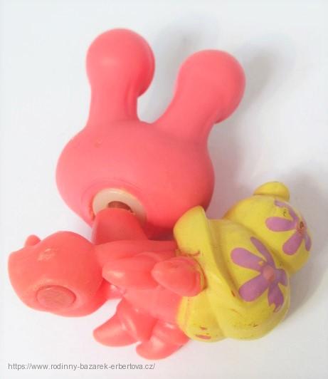 LITTLEST PET SHOP krab LPS 62 + červený magnet č.1