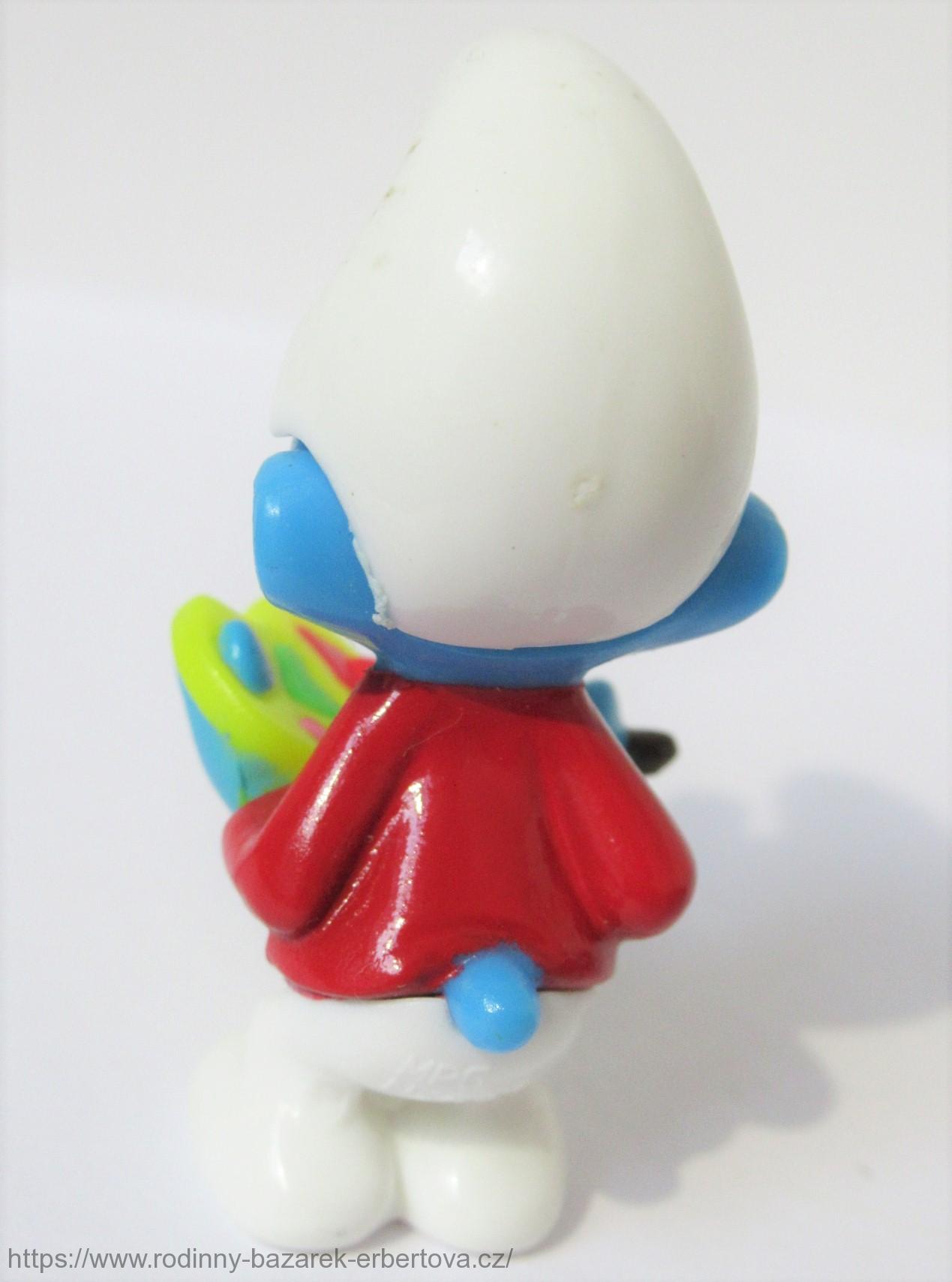 Kinder Surprise Ferrero figurka Šmoula - Malíř (NV134)