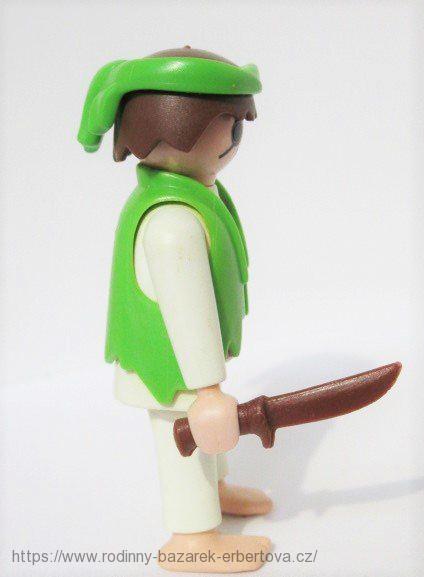 PLAYMOBIL figurka Pán figurka muž Pirát + Nůž