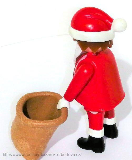 PLAYMOBIL Vánoční figurka pán Santa + pytel
