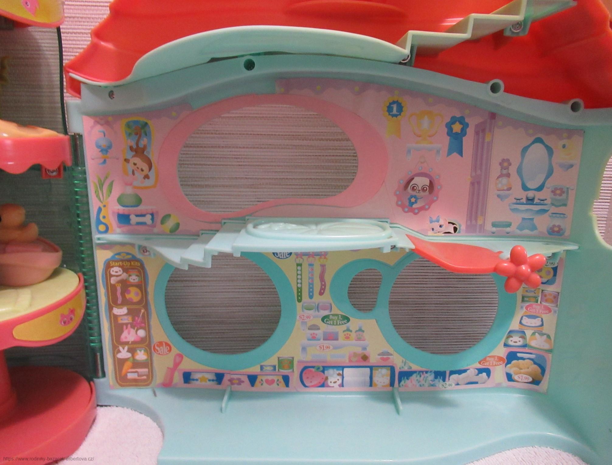 LITTLEST PET SHOP velký domeček XL dům LPS s Kolotočem
