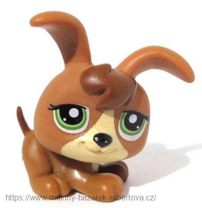 LITTLEST PET SHOP pes Štěně LPS 1338 z trojčátek