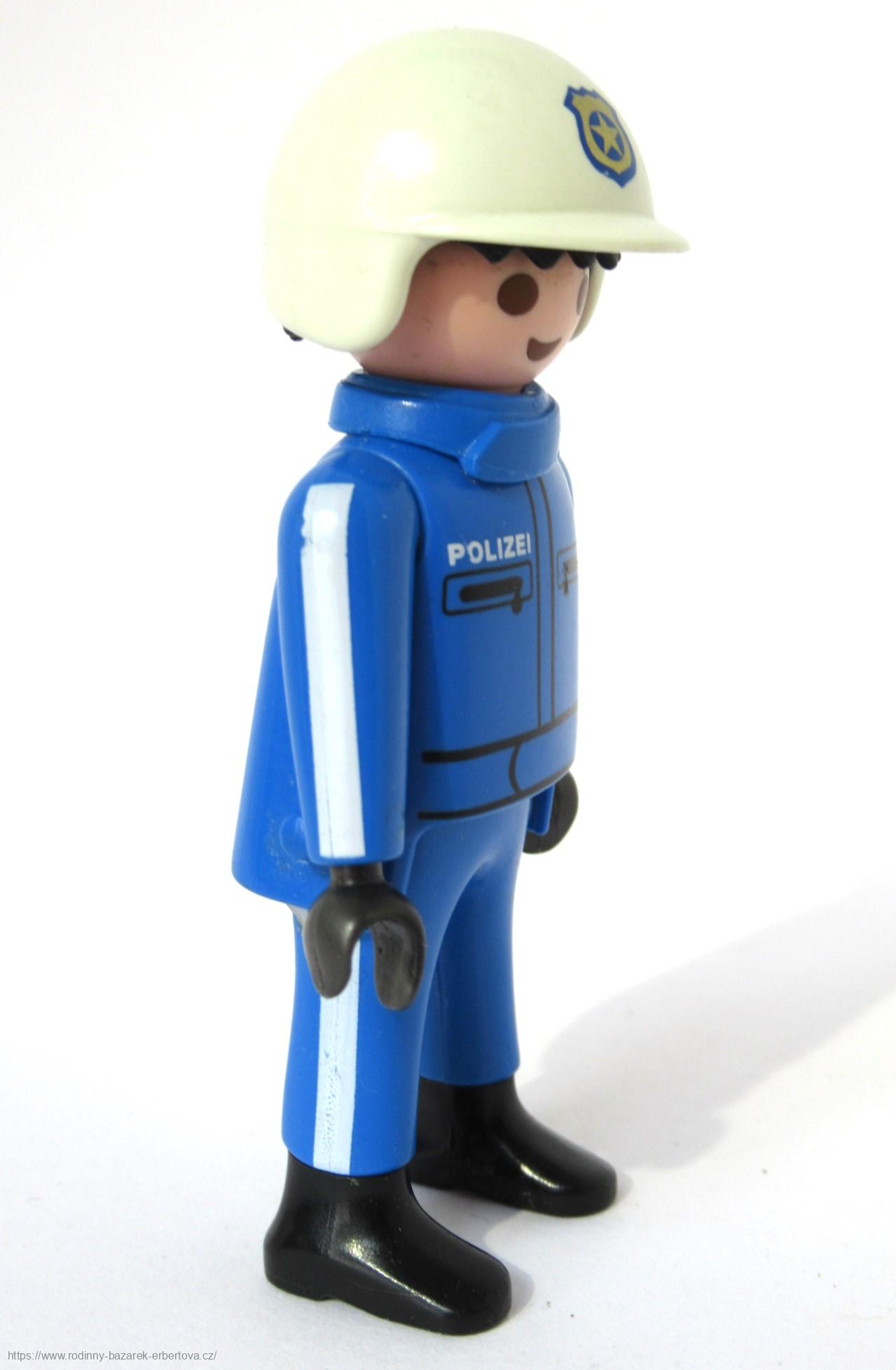 PLAYMOBIL figurka Pán policista + přilba