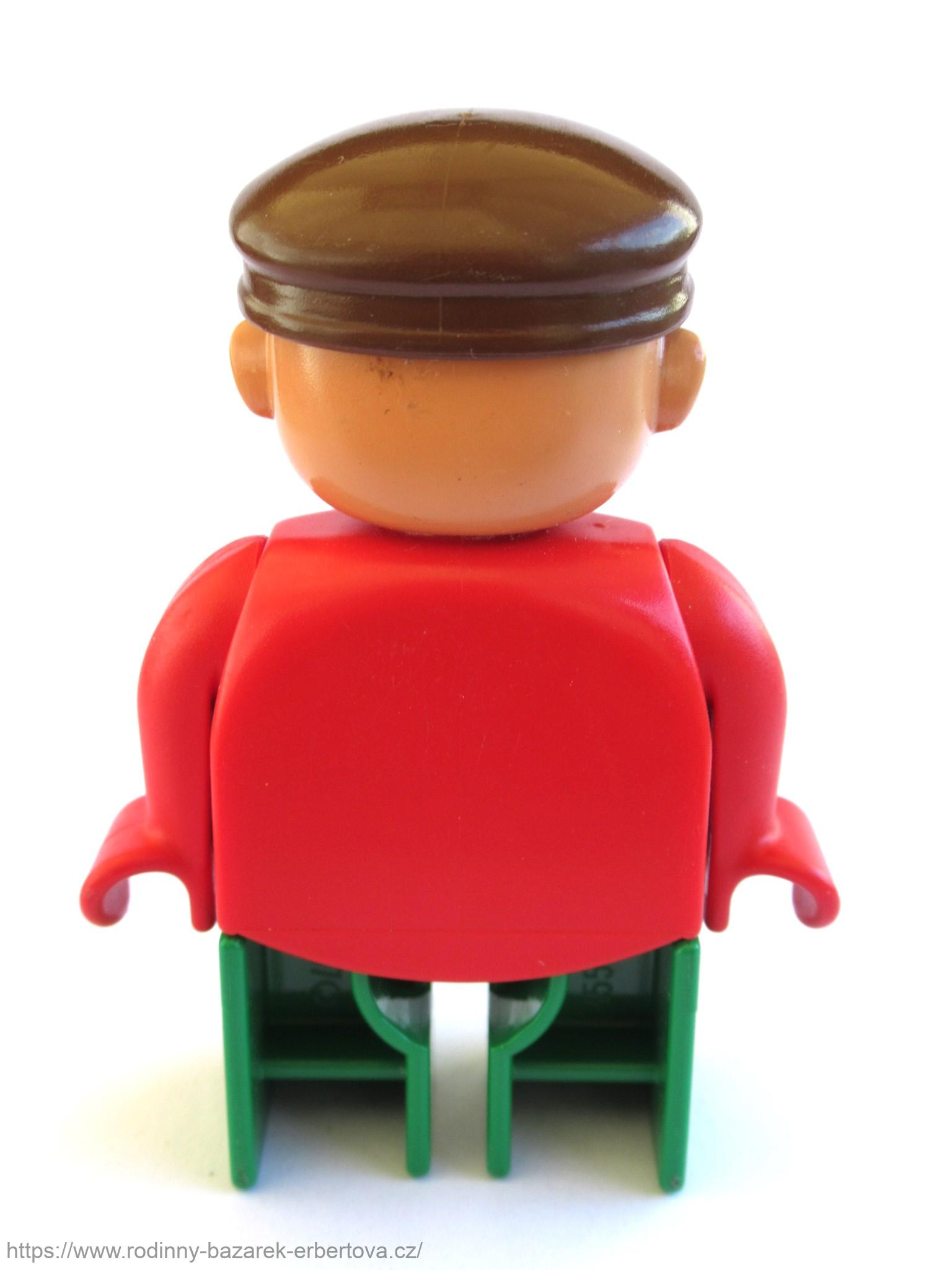 LEGO DUPLO figurka / postavička dospělák Pán / Tatínek / Farmář / Dědeček