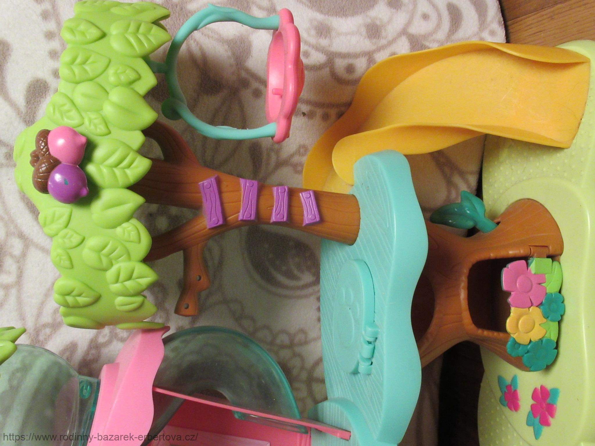 LITTLEST PET SHOP velký domeček dům LPS Stromový + žaludy