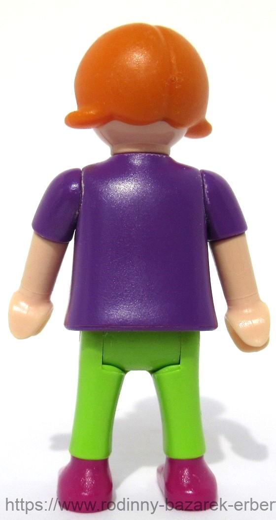 PLAYMOBIL figurka dítě holčička Holka zrzka