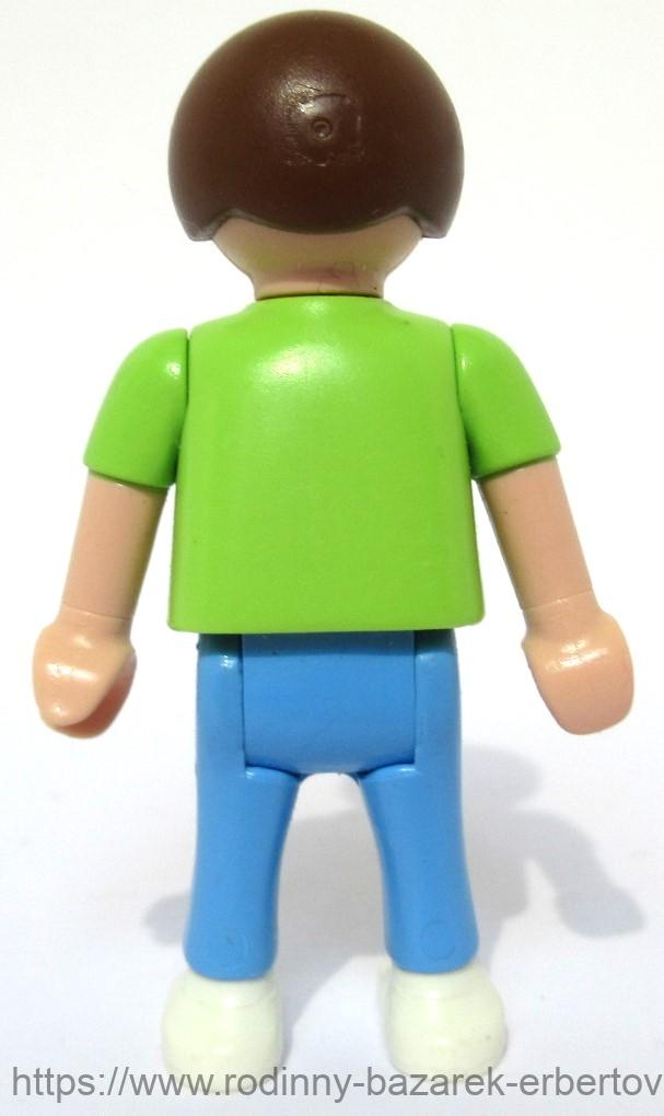 PLAYMOBIL figurka dítě bosý Kluk kalhoty tričko