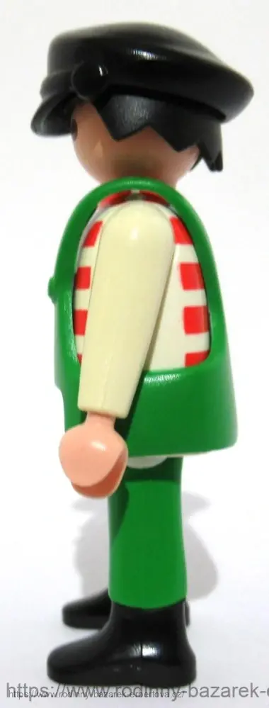 PLAYMOBIL figurka pán Dělník + čepice