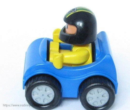 LEGO DUPLO Závodní auto NOVÉ + figurka pán HRANÉ 