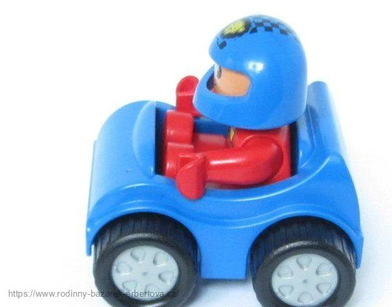 LEGO DUPLO Závodní auto NOVÉ + figurka pán HRANÝ