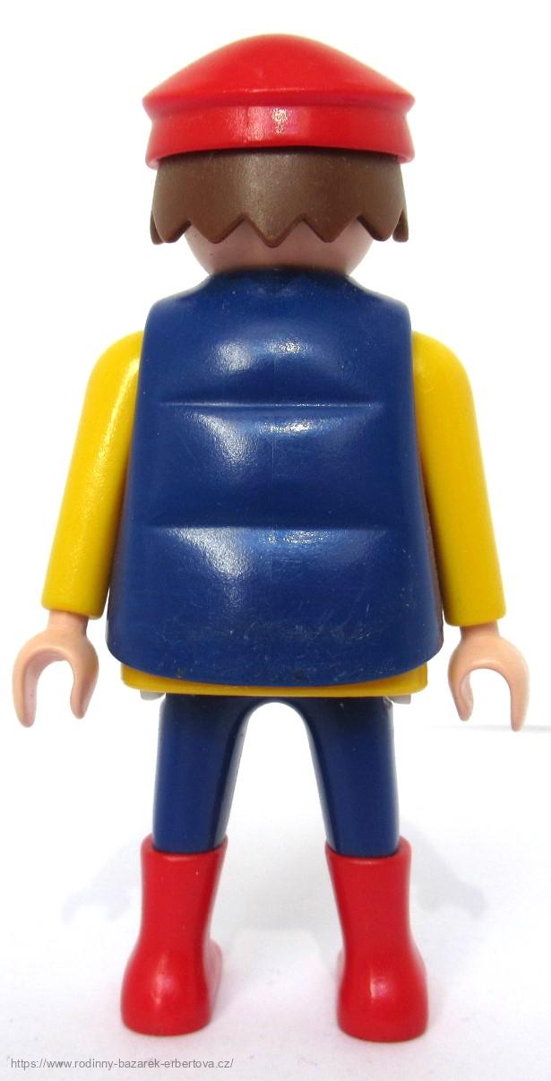 PLAYMOBIL figurka Pán farma / stáje + čepice