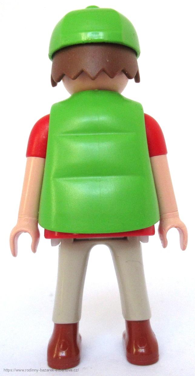 PLAYMOBIL figurka pán Dělník z dílny + kšiltovka