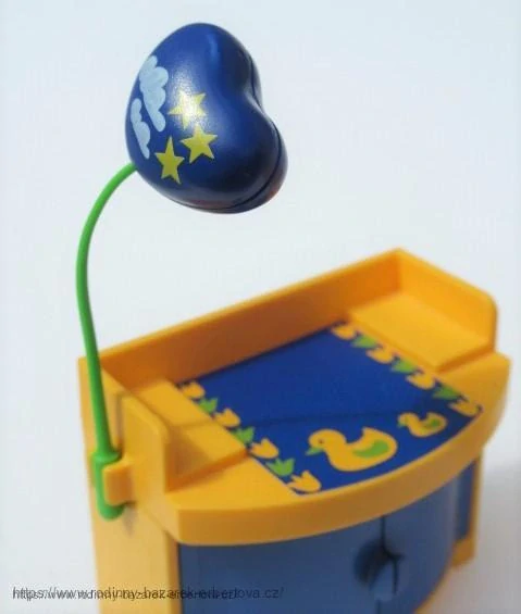 PLAYMOBIL jednotlivý NÁBYTEK Přebalovací pult pro miminko