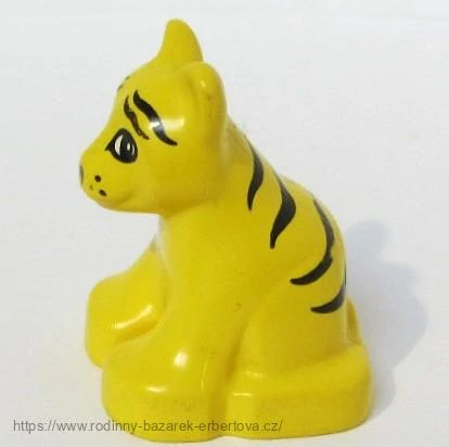 LEGO duplo ZOO zvířátko kočkovitá šelma Tygr mládě  č.2