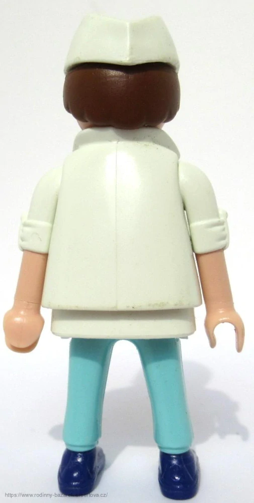 PLAYMOBIL figurka Pán prodavač zmrzlinář + čepice