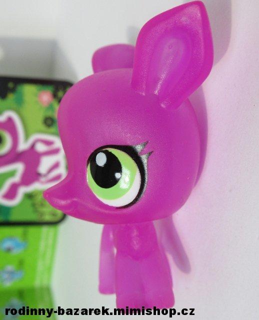 LITTLEST PET SHOP koloušek srnka Srna průsvitná LPS 3153 + karta + katalog