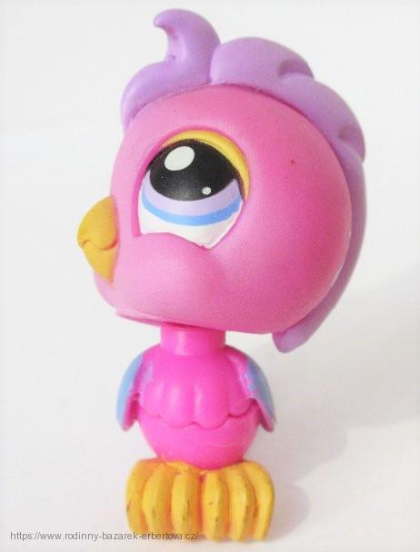 Littlest Pet Shop pták papoušek Kakadu LPS 372