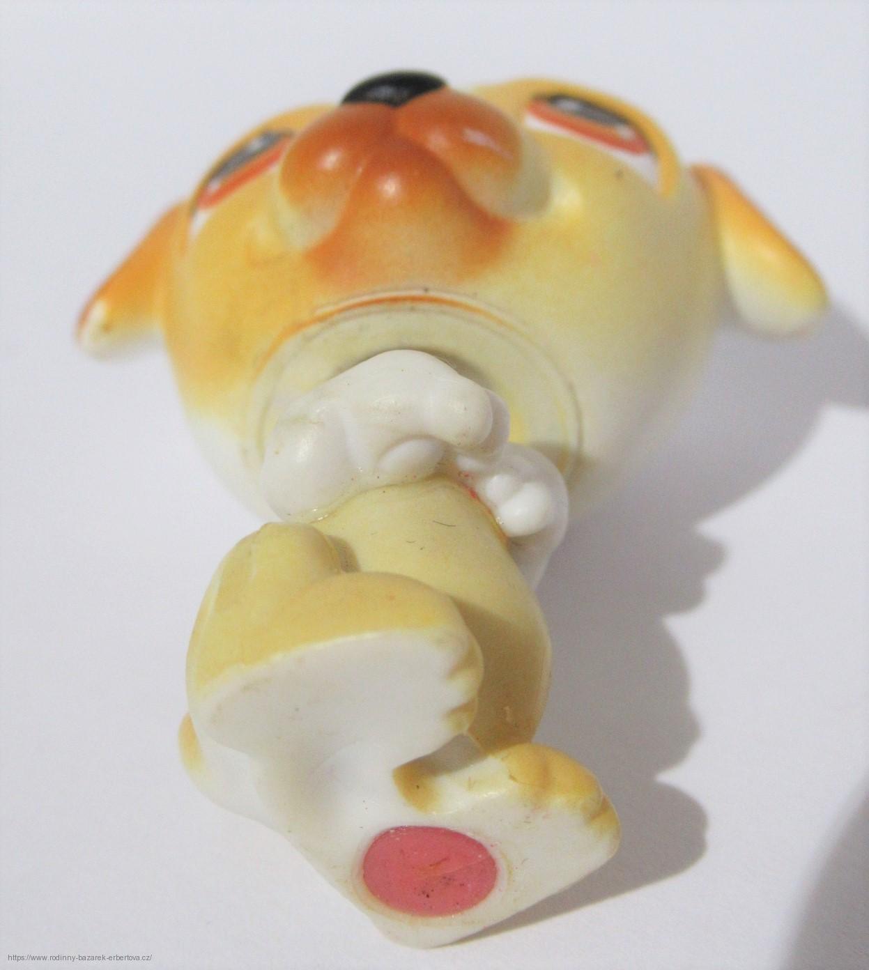 LITTLEST PET SHOP pes JR terier LPS 40 + červený magnet