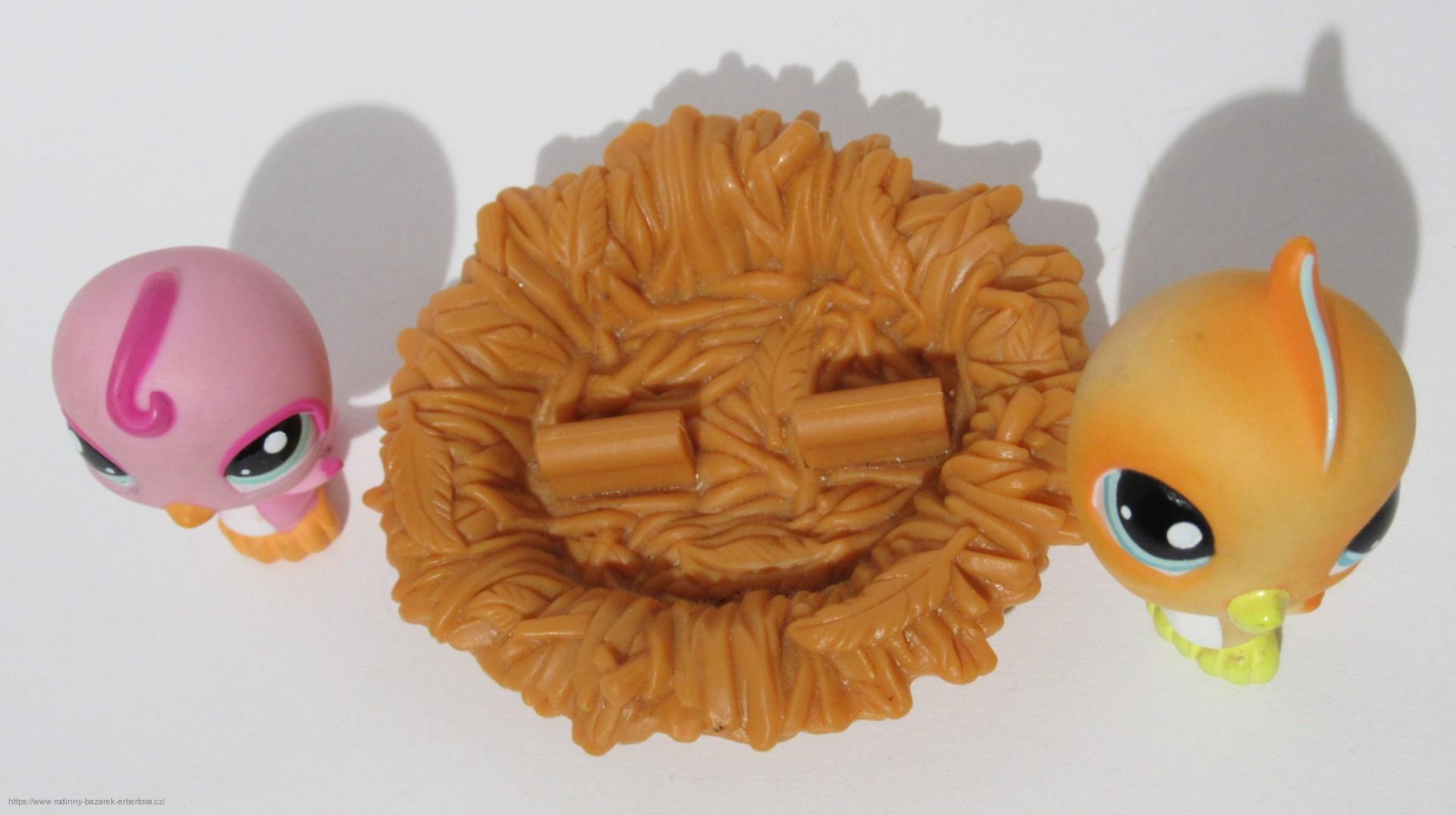 LITTLEST PET SHOP originál sestava Pták Papoušek LPS 974 + 975