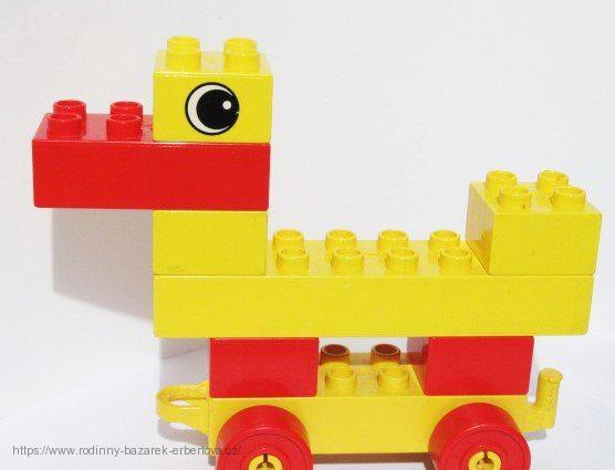 LEGO DUPLO 20x kostka + vozík Basic Set Circus 2344 
