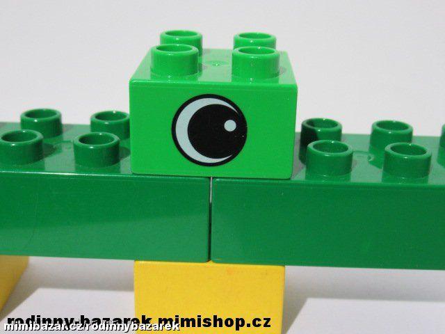 LEGO DUPLO 6x kostka Crocodile Set 1641 Krokodýl