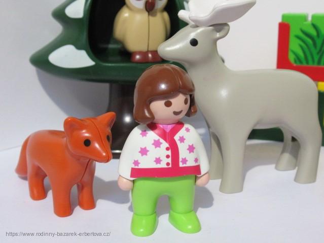 PLAYMOBIL 123 z Adventního kalendáře  Santa Claus na saních 
