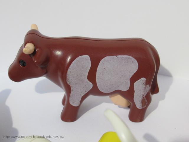 PLAYMOBIL 123 Farma zvířátka Prasátko Ovečka Kravička Holub Pes č.4