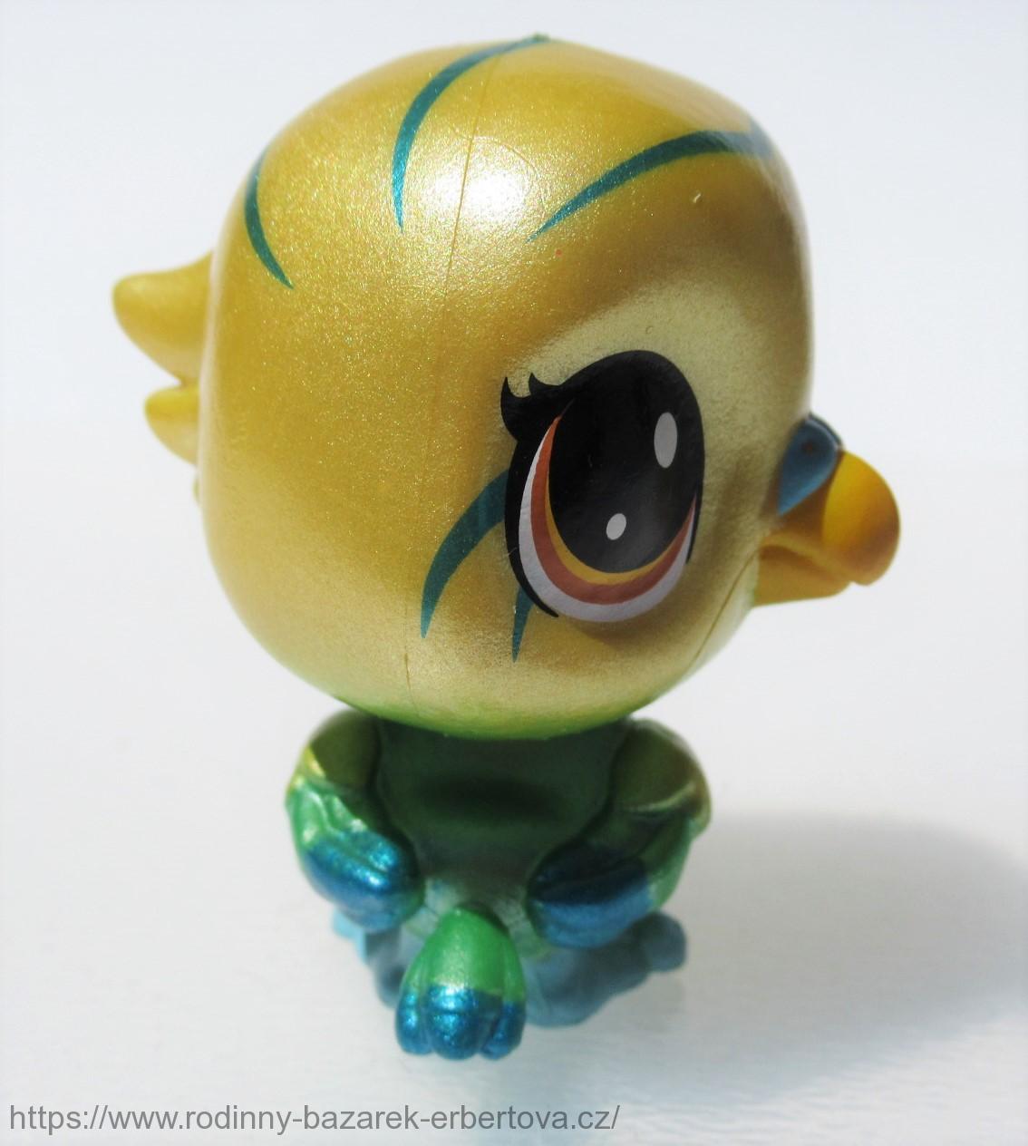 LITTLEST PET SHOP pták Papoušek Edie von Keet LPS (#2-64)