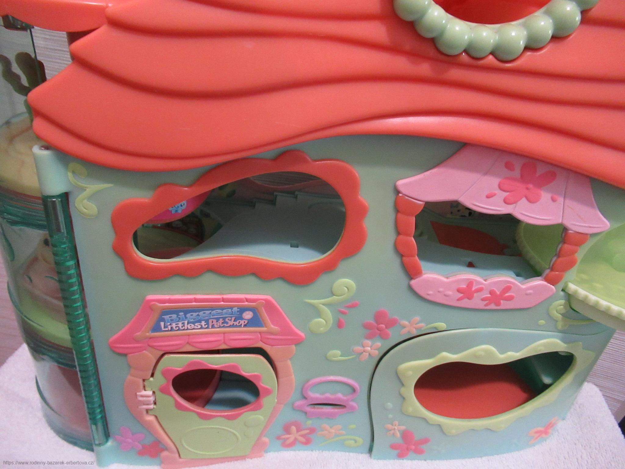 LITTLEST PET SHOP velký domeček XL dům LPS s Kolotočem