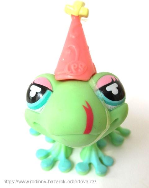 LITTLEST PET SHOP původní sestava Pet Nooks Žába LPS 474 magnet č.2 + domeček místnost Prodejna  
