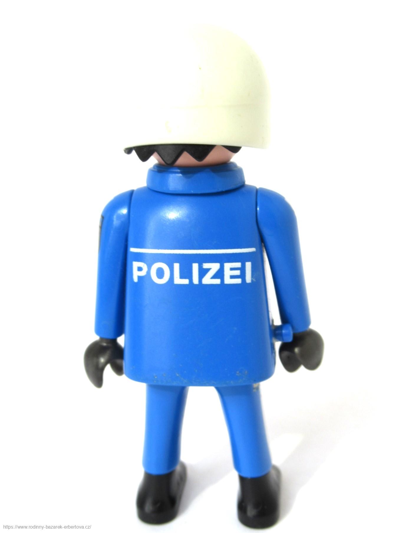 PLAYMOBIL figurka Pán policista + přilba