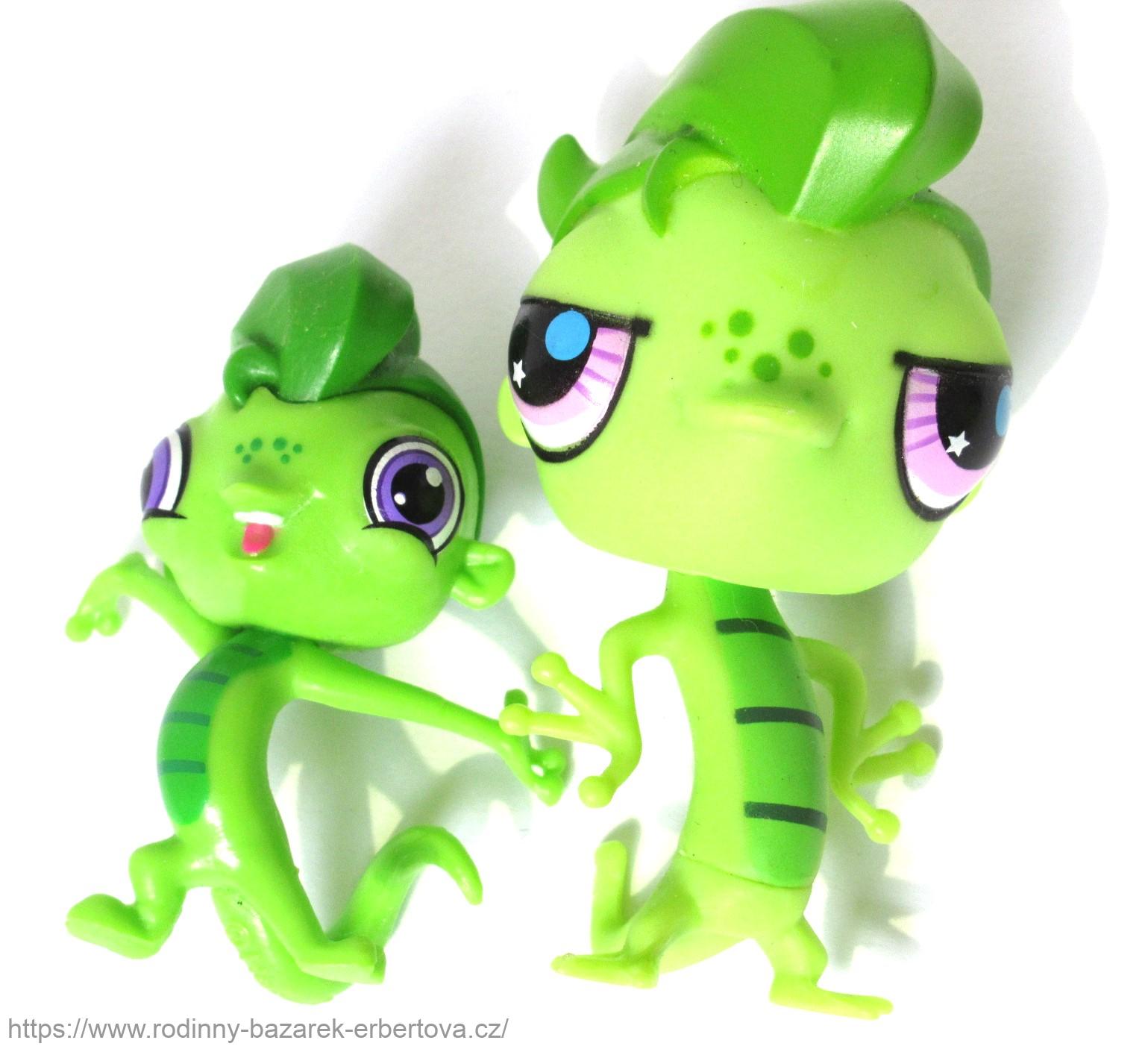 LITTLEST PET SHOP Televizní hvězdy Vinnie Ještěr Gekon LPS menší