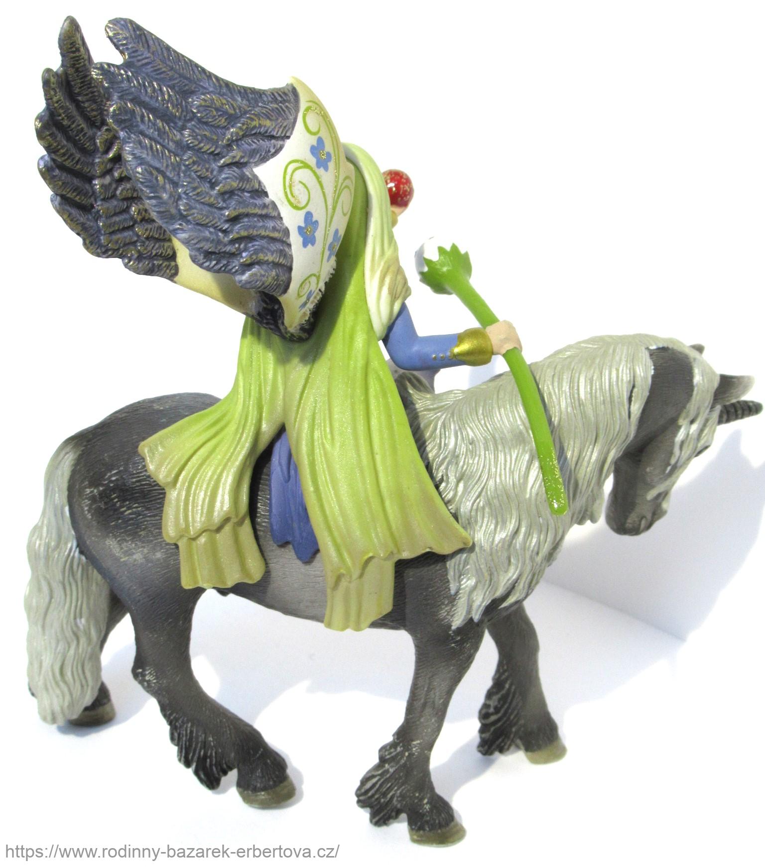 SCHLEICH figurka Bayala Elfí víla jezdec + jednorožec