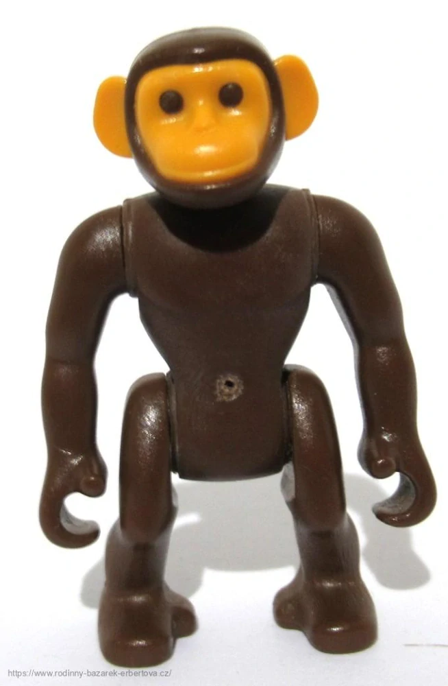 PLAYMOBIL ZOO / Cirkus zvířátko Opice / Opička / Šimpanz + obleček 