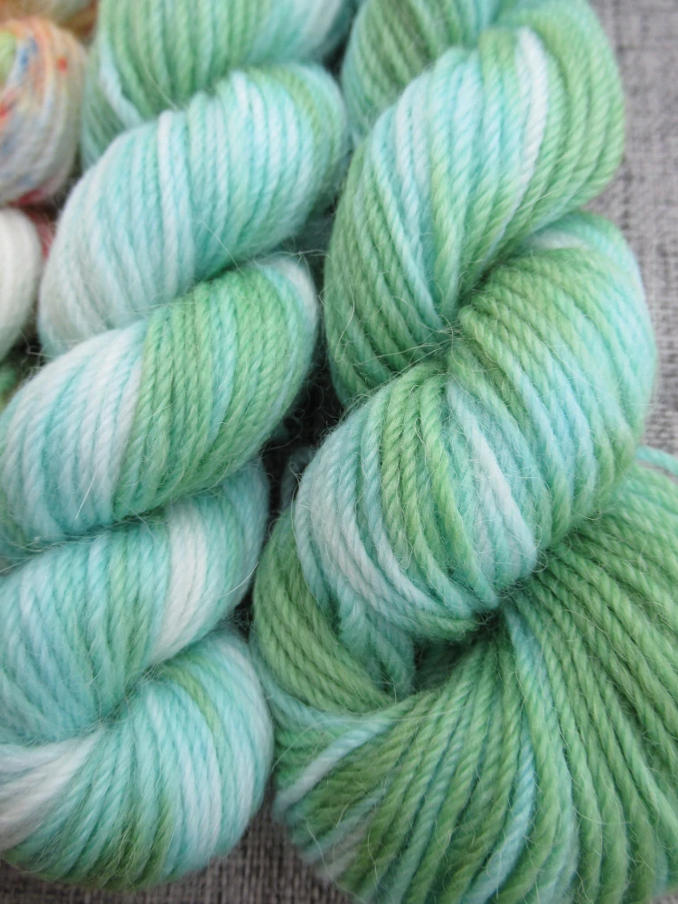 Set 120g / 6x mini přadénko Luxusní Anglická ponožková příze mix Merino Alpaca č.7