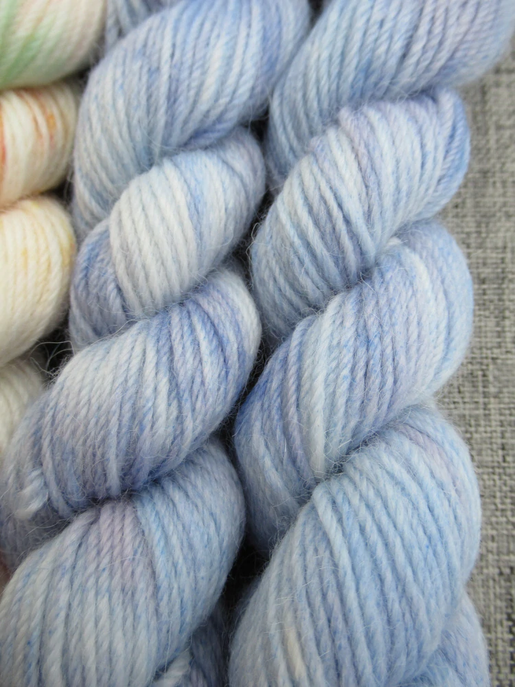 Set 120g / 6x mini přadénko Luxusní Anglická ponožková příze mix Merino Alpaca č.9