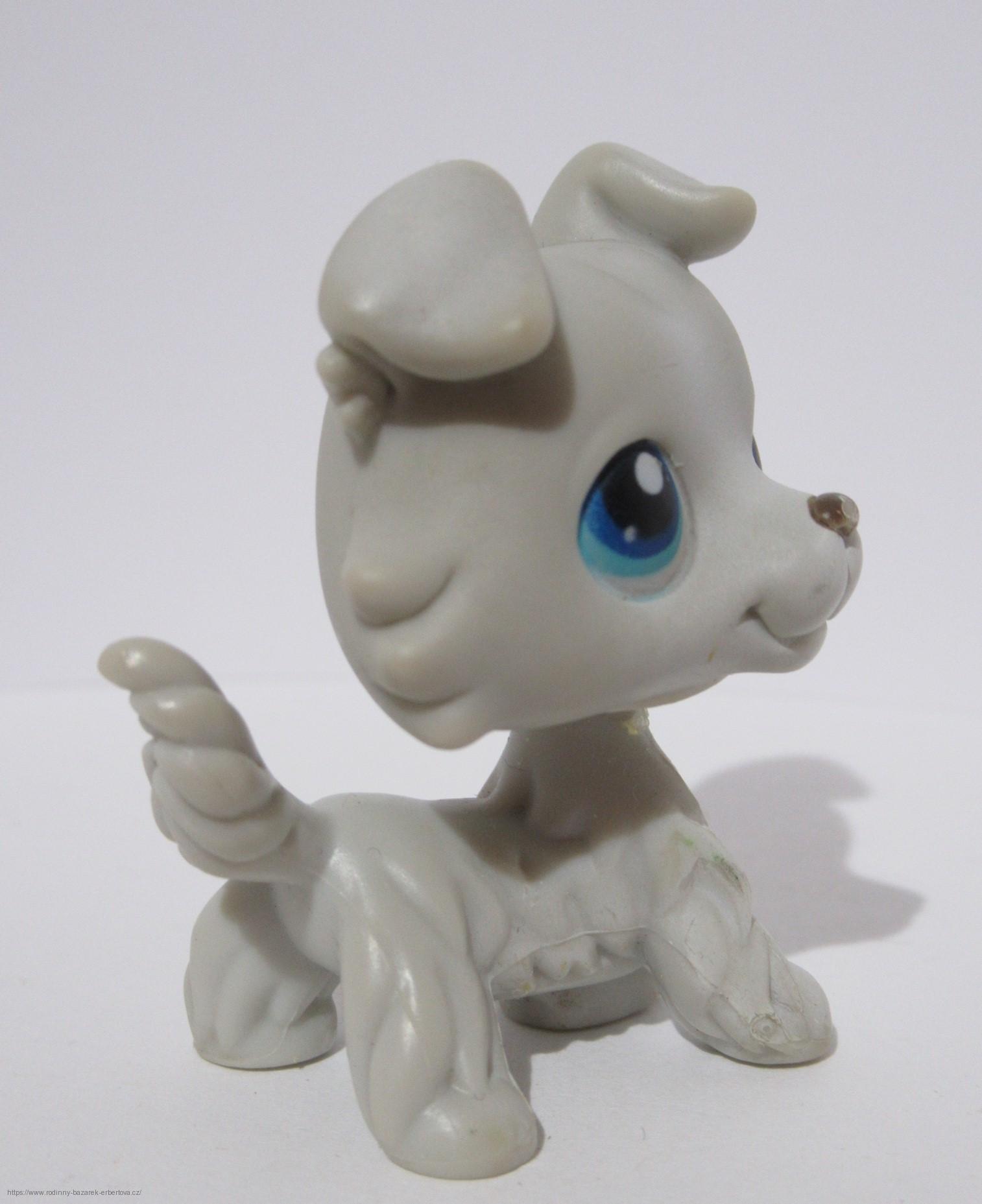 Littlest Pet Shop pes ORIGINÁL ! Kolie LPS 363 + magnet