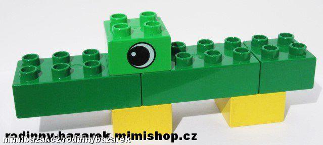 LEGO DUPLO 6x kostka Crocodile Set 1641 Krokodýl