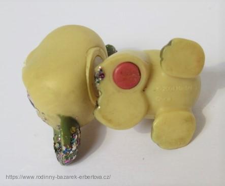 LITTLEST PET SHOP myšička myš LPS 115 + červený magnet